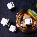 Stainless Steel Chilling Reusable Ice Cubes for Whiskey, Vodka, Liqueurs