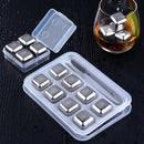 Stainless Steel Chilling Reusable Ice Cubes for Whiskey, Vodka, Liqueurs