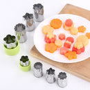 8 in 1 Stainless Steel Fruits Vegetables Cutting Embossed Dies Butterfly Patch Embossed Printing Creative Cut Tools