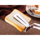 Stainless Steel Barbecue Steak Clip Tongs BBQ Roasting Shovels Leak Steak Shovel Spatula Food Clamp Bread Clips