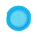 Dog Cat Light Candy Color Plastic Material Single Pets Bowls(Blue)