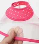 Elizabeth Pet Collar Headgear Ruff Funnel Cover Anti Bite Lick Safety Practical Neck Protective, Size: L, Suitable for Neck 26-30cm(Pink)