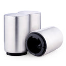 Magnetic Automatic Beer Bottle Cap Opener Stainless Steel Push Down Beer Opener Kitchen Gadgets, Size: 8.5 x 5.2cm