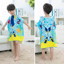 Children Beach Towel Hooded Cloak Kids Boy Girl Baby Bath Towel Absorbent Bathrobe Swim Clothes, Size: 60 x 120cm, Suitable for Height 1.2m or Less