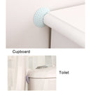 10 PCS Rubber Door Handle Mute Wall Pad Anti-collision Pad, Random Color Delivery, Size: 5 * 1cm