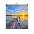6 PCS DIY Creative Silent Sea Stairs Sticker Home Decoration, Size: 18*100cm