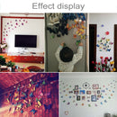 60 PCS Home Decoration Originality Double-deck PVC 3D Butterfly Wall Paste