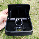 10PCS Safe And Sanitary Rodent Killer With Bait Cup Reusable And Mess-Free ABS Material Black Rat Trap Clip