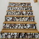 6 PCS DIY Creative Cobblestone Stairs Sticker Home Decoration, Size: 18*100cm