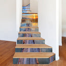 13 PCS DIY Creative Silent Sea Stairs Sticker Home Decoration, Size: 18*100cm