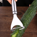 SSGP Kitchen Accessories Stainless Steel Vegetable Fruit Peeler, Length: 18.5cm
