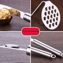 SSGP Kitchen Accessories Stainless Steel Mashed Pressed Potatoes Tools, Length: 25cm