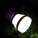 IP67 Waterproof LED Mosquito Killer Night Lamp Rechargeable Outdoor Travel Insects Flies Pest Killer with Solar Panel