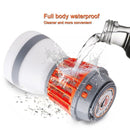 IP67 Waterproof LED Mosquito Killer Night Lamp Rechargeable Outdoor Travel Insects Flies Pest Killer with Solar Panel