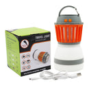 IP67 Waterproof LED Mosquito Killer Night Lamp Rechargeable Outdoor Travel Insects Flies Pest Killer with Solar Panel
