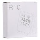 AQ-133 LCD Display Digital Travel Alarm Clock Office Table Alarm Clock With Night Light, Random Color Delivery