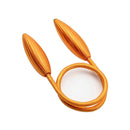 2 PCS Fashion Adornments Creative Curtain Tie Rope(Orange)