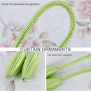 2 PCS Fashion Adornments Creative Curtain Tie Rope(Orange)