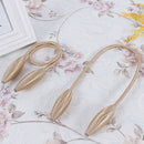 2 PCS Fashion Adornments Creative Curtain Tie Rope(Gold)