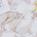 2 PCS Fashion Adornments Creative Curtain Tie Rope(Beige)
