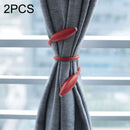 2 PCS Fashion Adornments Creative Curtain Tie Rope(Red)