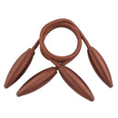 2 PCS Fashion Adornments Creative Curtain Tie Rope(Brown)