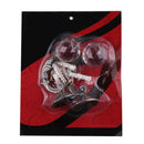 2 PCS Retro Water Wafer Head Barb Curtain Decorative Wall Hook(Purplish Red)