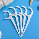 2 Boxes Fawnmum Ultra-fine Safety Flat Dental Floss Rod Toothpick Thread