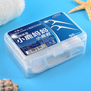 2 Boxes Fawnmum Ultra-fine Safety Flat Dental Floss Rod Toothpick Thread