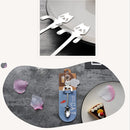 2 PCS Creative 304 Stainless Steel Cartoon Cat Handle Coffee Stirring Spoons, 11.8*1.8cm(Silver)