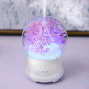 ML-824 100ML Gypsophila Flowers Aromatherapy Diffuser Air Humidifier with Colorful LED Light for Office / Home(Pink)