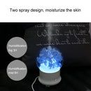 ML-824 100ML Gypsophila Flowers Aromatherapy Diffuser Air Humidifier with Colorful LED Light for Office / Home(Pink)