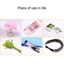 Assorted Color Sturdy Stretchable Elastic Rubber Bands School Office Supplies Stationery, 1KG Per Bag