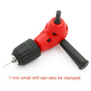 Adjustable Switching Head Right Angle Drill Gripping with Triangular Handle, Circular Handle and Hex Shank