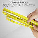 Aoben Retractable Ruler Measuring Tape Portable Pull Ruler Mini Tape Measure, Length: 5m Width: 19mm
