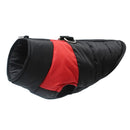 Pet Dog Cotton Vest Ski Suit, Size: M, Chest: 42cm, Back Length: 31cm(Red)