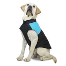 Pet Dog Cotton Vest Ski Suit, Size: S, Chest: 38cm, Back Length: 27cm(Blue)