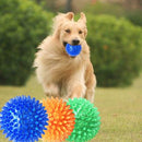 Pet Sounding Toy Hedgehog Ball Golden Retriever Molar Bite Resistant Tooth Toy for Large Pets, Medium, Diameter: 9cm, Random Color Delivery