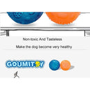 Pet Sounding Toy Elastic Ball Golden Retriever Puppy Molar Bite Resistant Tooth Toy, Size:8*8cm, Random Color Delivery