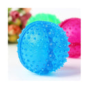 Pet Leakage Food Ball Toy Golden Retriever Puppy Molar Bite Resistant Tooth Toy, Diameter: 8cm, Random Color Delivery