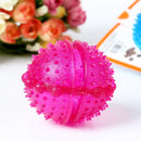 Pet Leakage Food Ball Toy Golden Retriever Puppy Molar Bite Resistant Tooth Toy, Diameter: 8cm, Random Color Delivery
