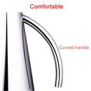Kitchen Supplies Stainless Steel Leak-proof Oiler Jar Soy Sauce Vinegar Bottle, Large, Size:21.5*10.3*3.5cm
