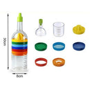 8 in 1 Multifunction Kitchen Tool Set Funnel Juicer Egg White Separator Opener Measuring Cups Vegetable Gadget