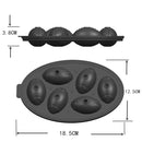 Rugby Shape 3D Ice Cube Mold Maker Bar Party Silicone Trays Chocolate Mold Kitchen Tool (Yellow)