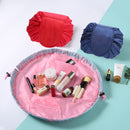Travel Large Volume Drawstring Bag Cosmetic Sundries Storage Bag(Mint Green)
