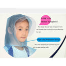 Portable UFO Cap Umbrella Automatic Folding Umbrella Creative Gifts Umbrella Student Woman Man Rain Hat, M, Umbrella Face Diameter:76cm, Suitable Height:120-145cm(Blue)