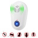 4W Electronic Ultrasonic Anti Mosquito Rat Mouse Cockroach Insect Pest Repeller, US Plug, AC 90-250V(White)