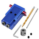 XK-1 C Aluminum Alloy Woodworking Oblique Hole Locator Woodworking Punch Tool
