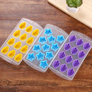 Banana Shaped Silicon Ice Cube Tray / Ice Mold Random Color