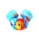 Fish Pattern Children Swimming Lifesaving Equipment Buoyancy Swimsuit Vest Sleeves Back Floating Arm Swim Rings Snorkeling Suit, Size: 86cm, Suitable for 2-7 Years of Age, Buoyancy Within 10-30kg Baby Use